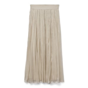 Vero Moda Vmvips nw ankle skirt wvn ce ga beige