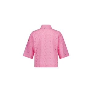 Studio Anneloes nyra broderie blouse 13870 4400 pop pink