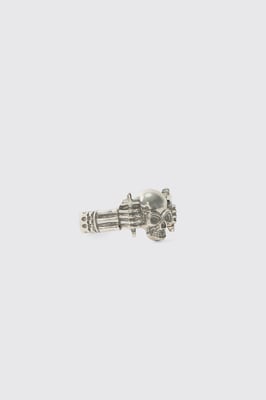 Silver Skull Ring