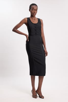 Bandage Midi Skirt