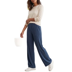 Kenneth Cole Womens Leggings Pull On Wide Leg Trouser Rise Stretchable Bottom