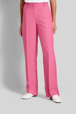 Bugatti Damen Casual broek met vouw