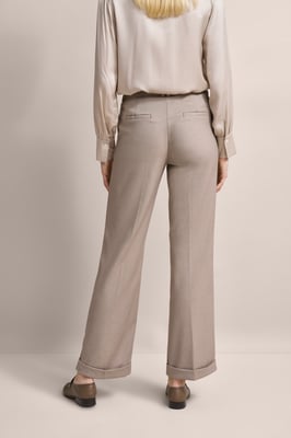 Bugatti Damen Casual broek met rechte pijp