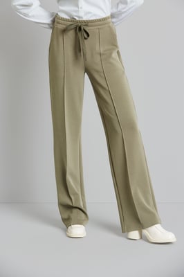Bugatti Damen Casual broek van zachte modal