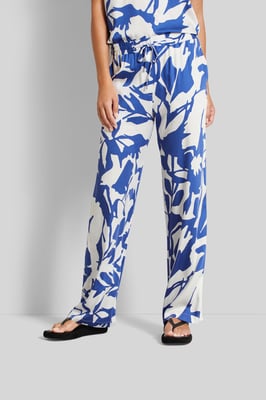 Bugatti Damen Casual broek met elastische tailleband