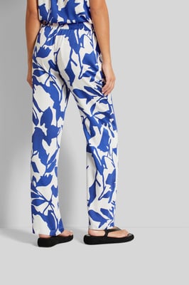 Bugatti Damen Casual broek met elastische tailleband