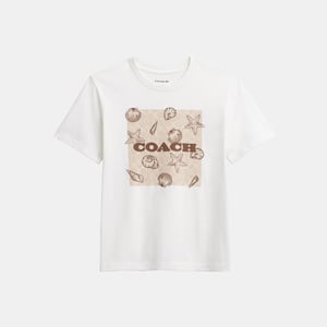 Shell Signature Square Classic T-Shirt In Organic Cotton