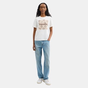 Shell Signature Square Classic T-Shirt In Organic Cotton