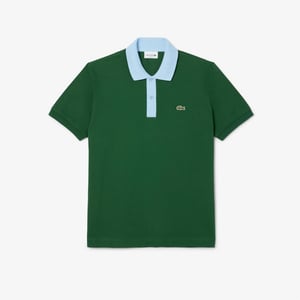 Men's Lacoste Collar L.12.12 Polo Shirt in Green