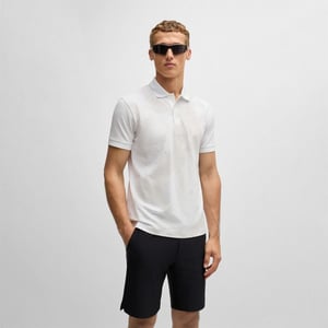 Men's Boss 3 Polo Shirt in White