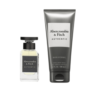 Abercrombie & Fitch Authentic Man Gift Set (Eau De Toilette Spray 50ml + Body wash 200ml)