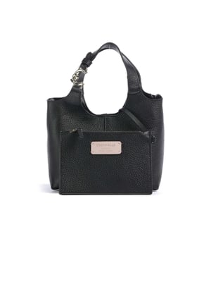 Coccinelle C-Easy Handtas van Gegraind Leer
