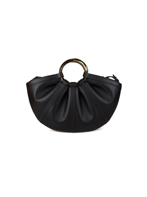Coccinelle Shell Handtas Glad Leer