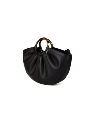 Coccinelle Shell Handtas Glad Leer
