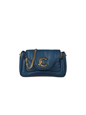 Coccinelle C-Me Fluffy Handtas Puffymatig Glad Leer