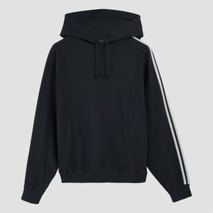 Men's Y-3 Line Hoodie in Black