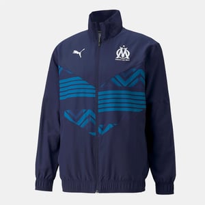 Men's Puma De Marsille Fc Prematch Jacket in Navy
