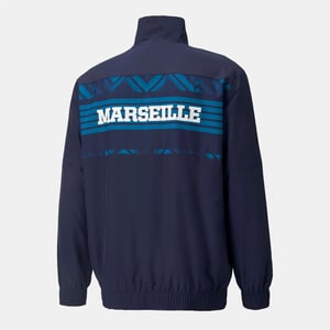 Men's Puma De Marsille Fc Prematch Jacket in Navy