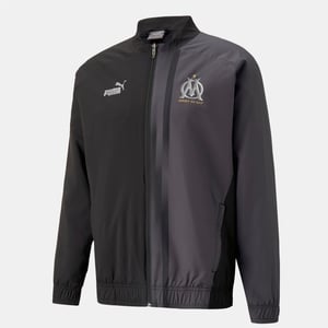 Men's Puma De Marseille Prematch Jacket in Black