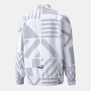 Men's Puma De Marseille FC Prematch Jacket in White