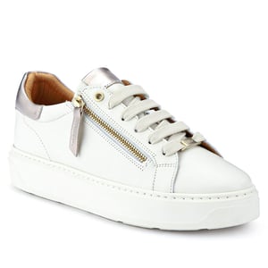 Jones Bootmaker Paulina Chunky Leather Trainers