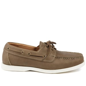 Jones Bootmaker Partington Leather Lace Up Boat Shoes