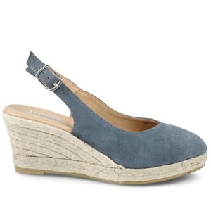 Jones Bootmaker Raisa Leather Buckle Fasten Espadrilles