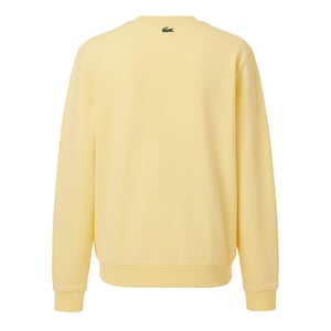 Men's Lacoste Fleece Sweatshirt in Yellow