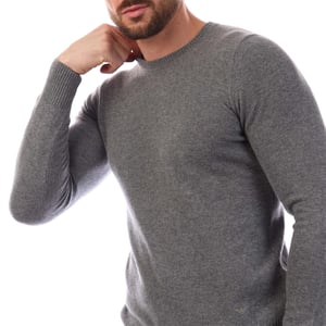 Men's Emporio Armani EA7 Sweater in Grey