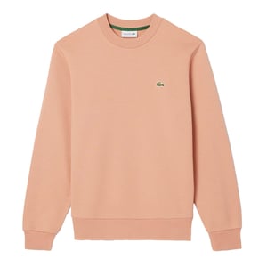 Men's Lacoste Crew Neck Sweatshirt in Orange