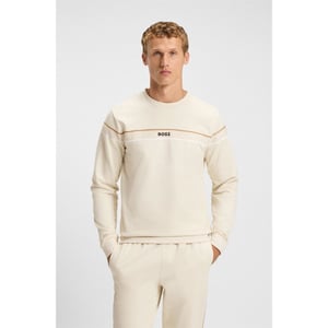 Men's Boss Crewneck Sweatshirt in White