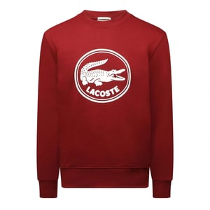 Men's Lacoste Sweatshirt in Red
