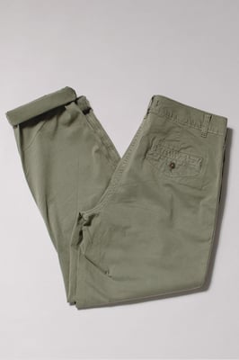 Tapered Ankle Grazer Chino Trousers