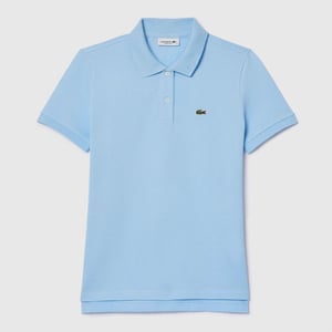 Women's Lacoste Fit Petit Polo Shirt in Blue