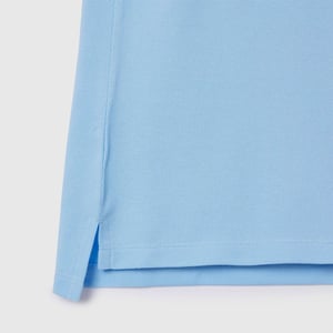 Women's Lacoste Fit Petit Polo Shirt in Blue
