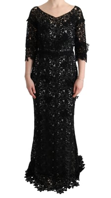 Floral Lace Maxi Dress Style Sig60574