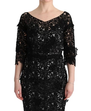 Floral Lace Maxi Dress Style Sig60574