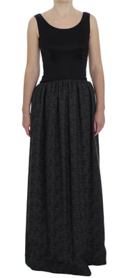 Dolce Gabbana Aline Mouwloze Maxidress