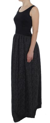 Dolce Gabbana Aline Mouwloze Maxidress