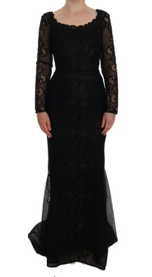 Dolce Gabbana Lace Evening Gown