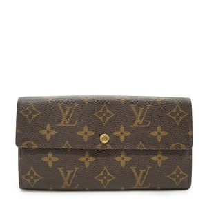Louis Vuitton stoffen portemonnee Sarah