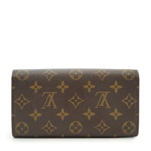 Louis Vuitton stoffen portemonnee Sarah