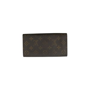 Louis Vuitton Vintage Tygplånbok Lång Plånbok