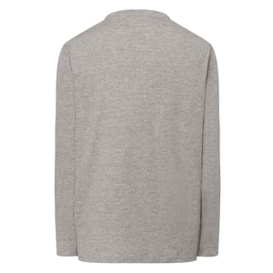 JHK Heren Melange Normaal T-Shirt (Grijze Melange)