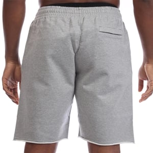 Men's Off White All Sweat Shorts in Grey black