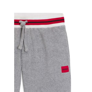 Men's Hugo Contrast Trim Shorts in Grey
