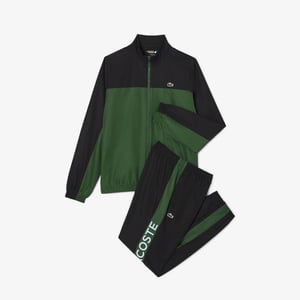 Men's Lacoste Printed Tracksuit in Green
