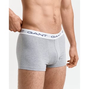 Men's Gant Pack of Trunks in Grey