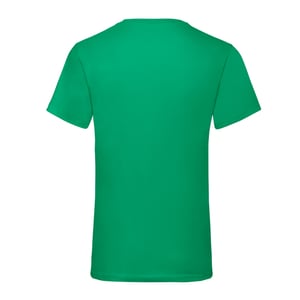 Fruit of the Loom Heren Valueweight V Neck T-shirt (Kelly Groen)