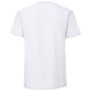 Fruit of the Loom Heren Iconic 195 Premium Ringspun Katoen T-Shirt (Wit)